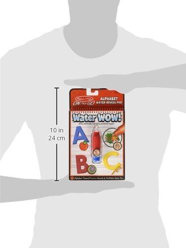 imageMelissa ampamp Doug On The Go Water Wow Reusable WaterReveal Activity Pads 3pk Colors and Shapes Fairy Tales AnimalsBundle Animals  Alphabet  Numbers