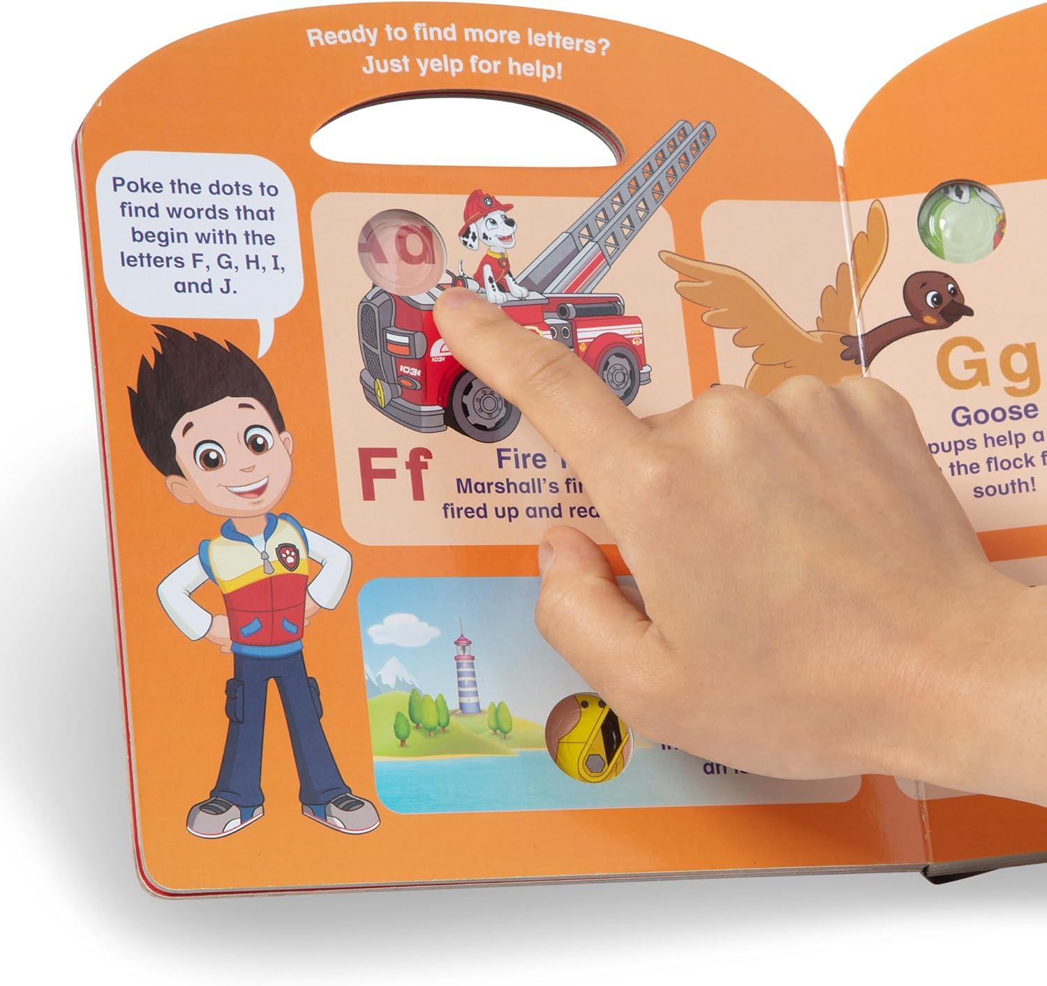 imageMelissa ampamp Doug PAW Patrol Childrens Book  PokeADot Alphabet Adventure