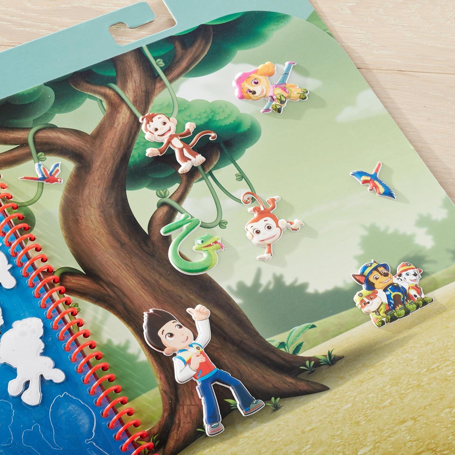 imageMelissa ampamp Doug PAW Patrol Restickable Puffy Stickers 3Pack  Adventure Bay Jakes Mountain JunglePuffy Stickers