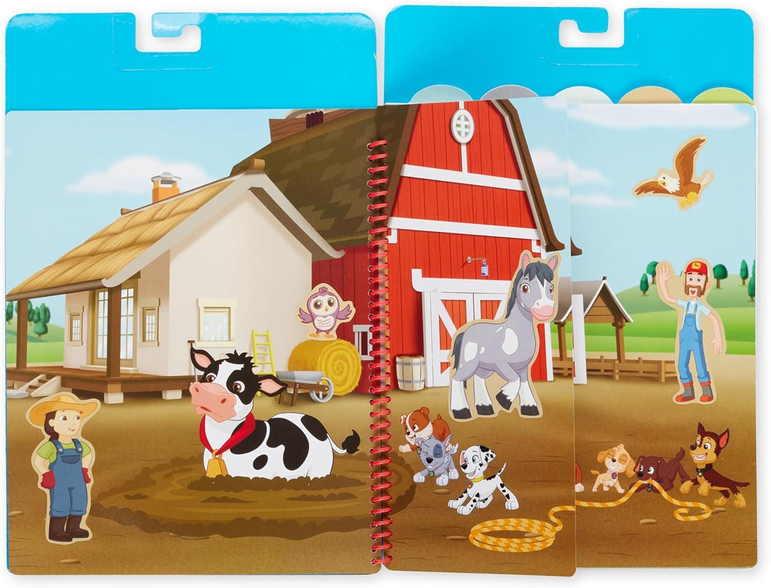 imageMelissa ampamp Doug PAW Patrol Restickable Stickers FlipFlap Pad 3Pack  Classic Missions Adventure Bay Ultimate RescueStickers