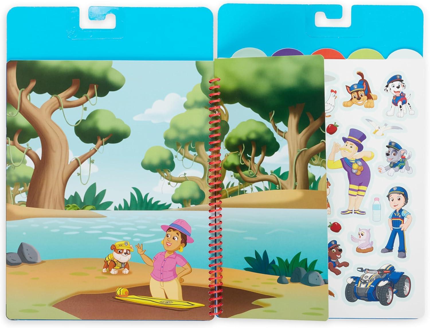 imageMelissa ampamp Doug PAW Patrol Restickable Stickers FlipFlap Pad 3Pack  Classic Missions Adventure Bay Ultimate RescueStickers