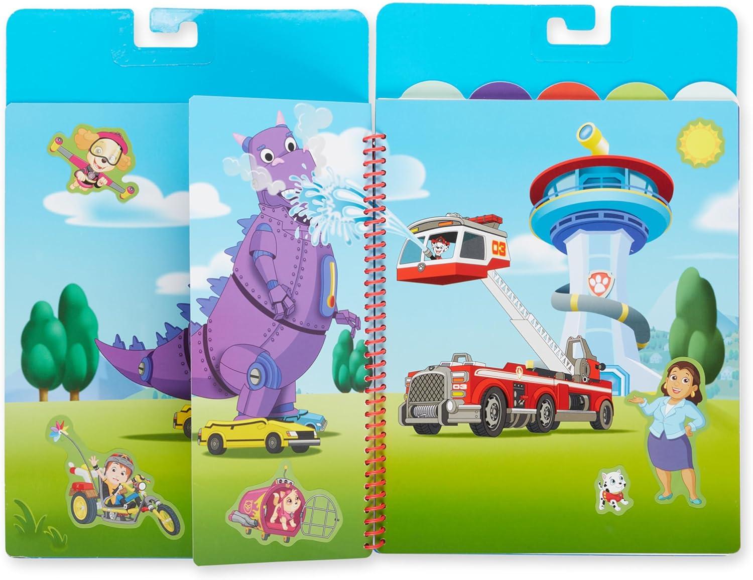 imageMelissa ampamp Doug PAW Patrol Restickable Stickers FlipFlap Pad 3Pack  Classic Missions Adventure Bay Ultimate RescueStickers