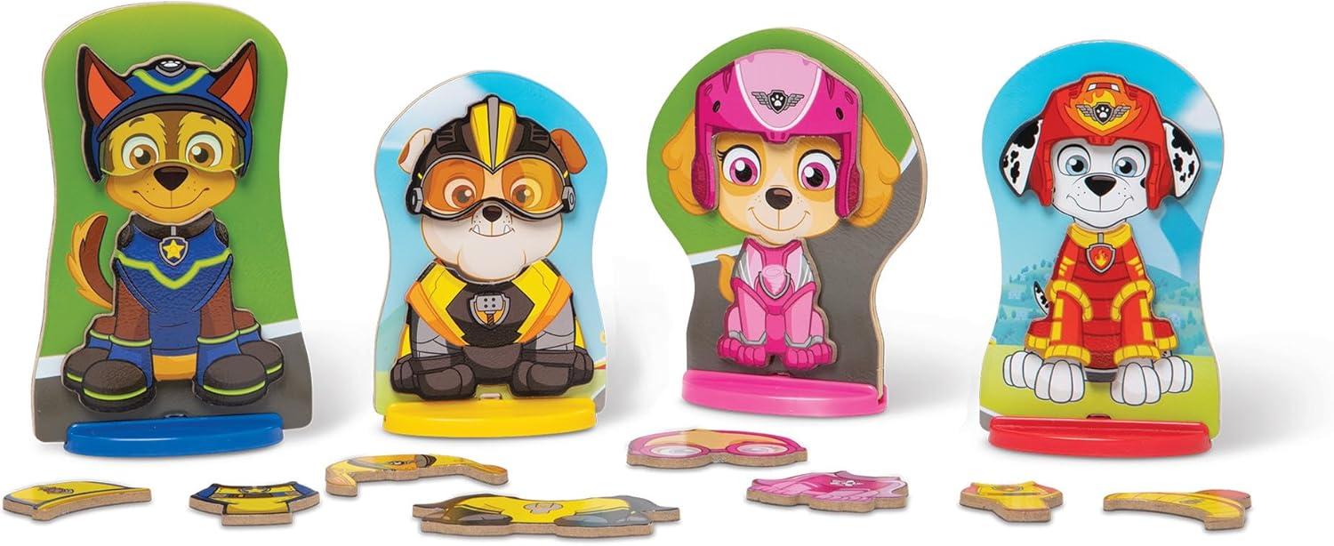 imageMelissa ampamp Doug PAW Patrol Wooden Magnetic Pretend Play 64 Pieces
