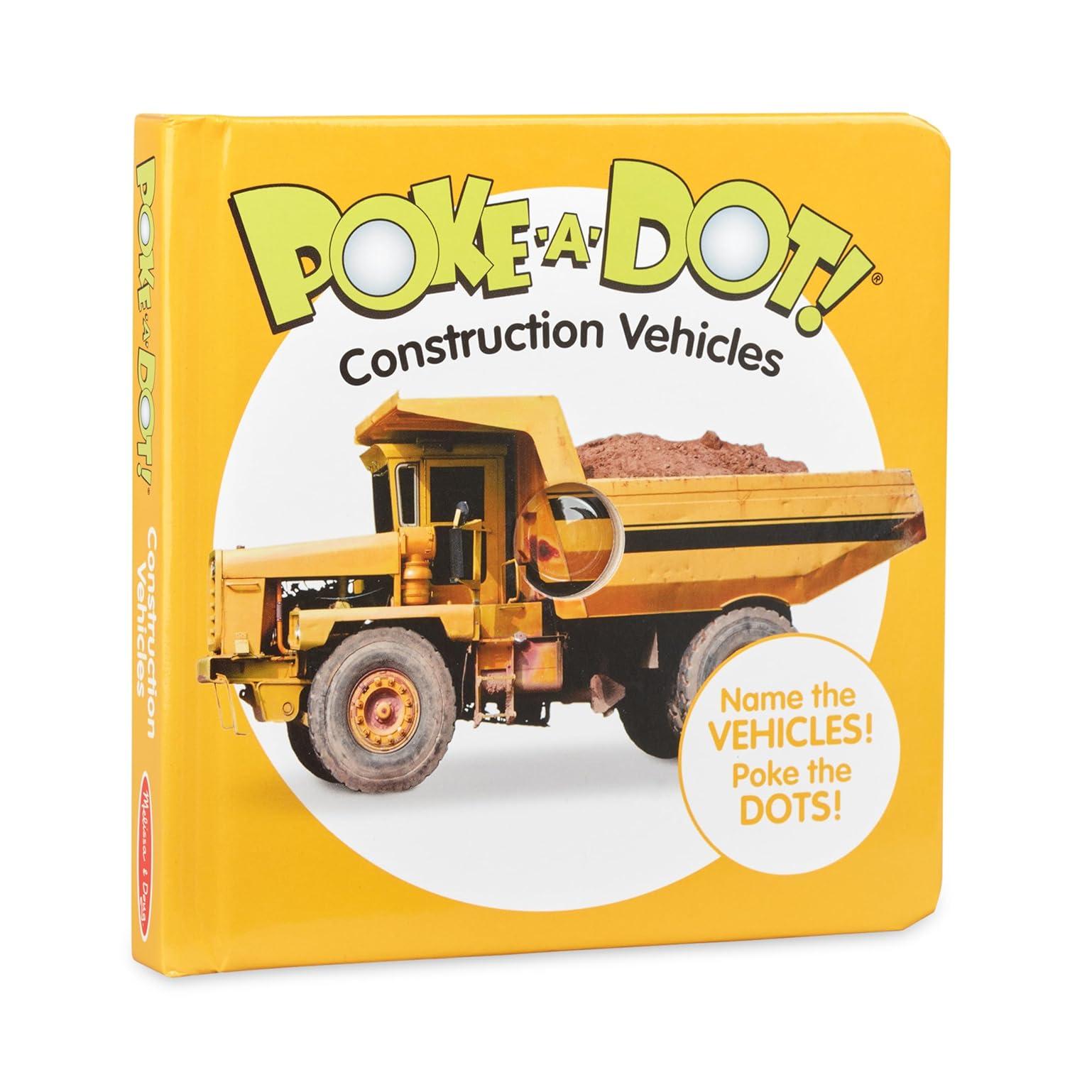 imageMelissa ampamp Doug PokeADot Construction Vehicles