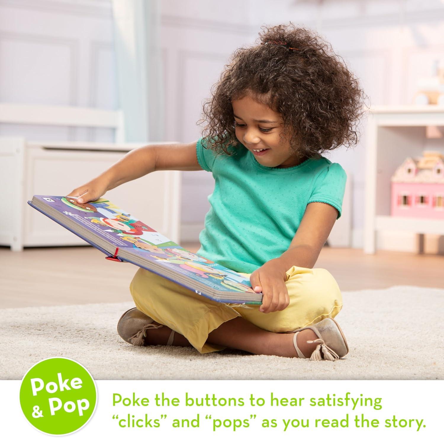 imageMelissa ampamp Doug PokeaDot The Night Before Christmas Interactive Childrens Board Book with Buttons to Pop Educational Sensory Toy for Toddlers ampamp Preschoolers Ages 3