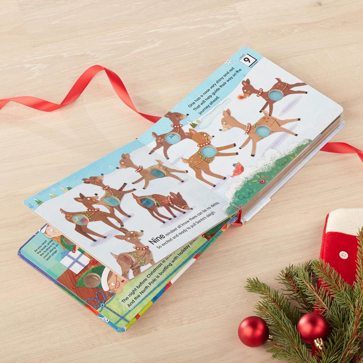 imageMelissa ampamp Doug PokeaDot The Night Before Christmas Interactive Childrens Board Book with Buttons to Pop Educational Sensory Toy for Toddlers ampamp Preschoolers Ages 3