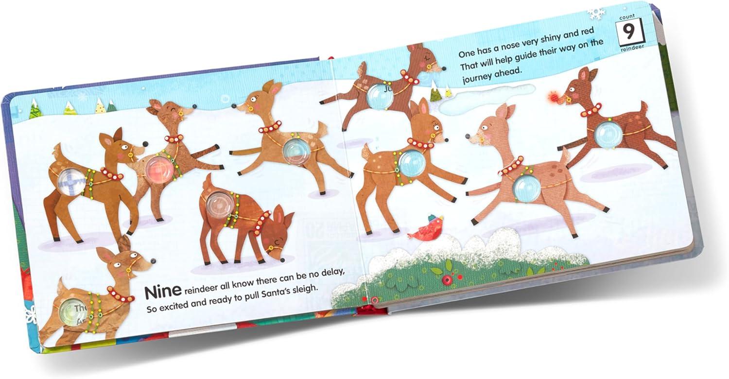 imageMelissa ampamp Doug PokeaDot The Night Before Christmas Interactive Childrens Board Book with Buttons to Pop Educational Sensory Toy for Toddlers ampamp Preschoolers Ages 3