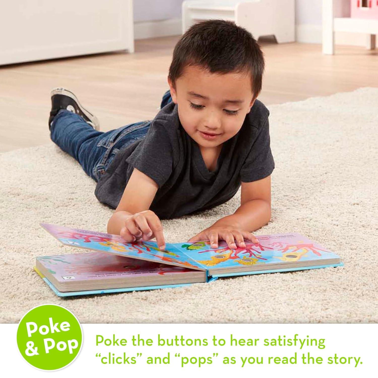 imageMelissa ampamp Doug PokeaDot Whos in the Ocean Interactive Childrens Board Book with Buttons to Pop Educational Sensory Toy for Toddlers ampamp Preschoolers Ages 3  FSC Certified