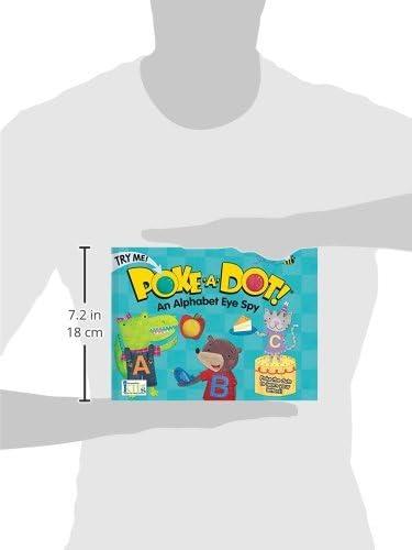 imageMelissa ampamp Doug PokeaDot an Alphabet Eye Spy Interactive Childrens Board Book with Buttons to Pop Educational Sensory Toy for Toddlers ampamp Preschoolers Ages 3  FSC Certified
