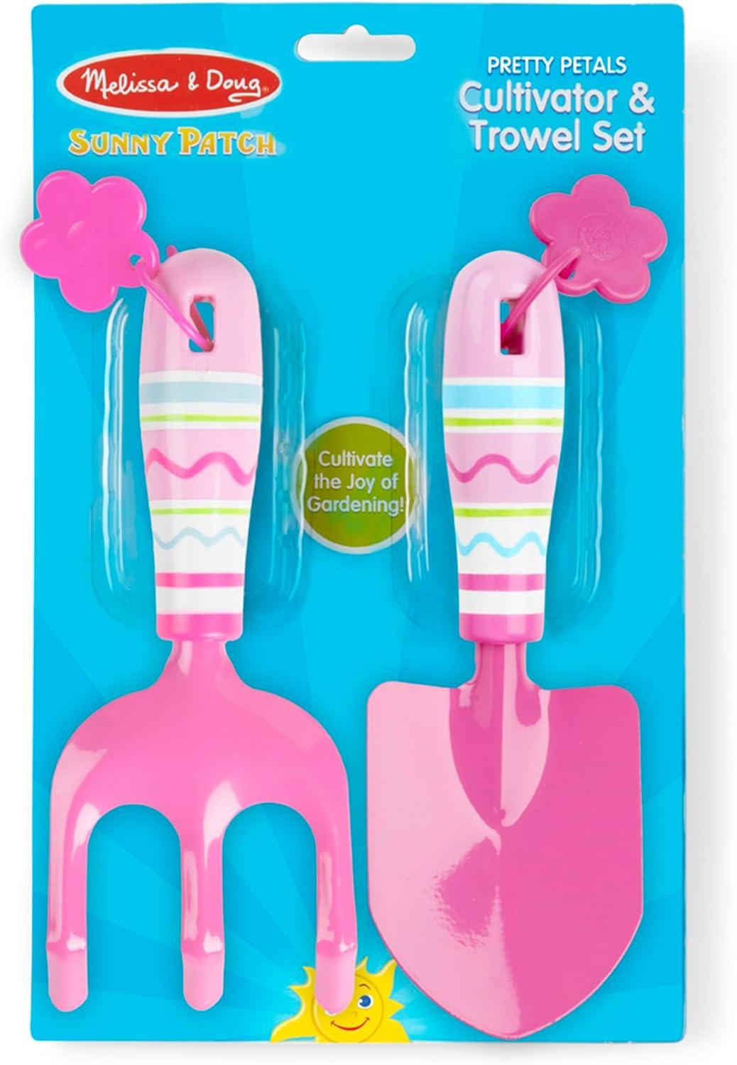imageMelissa ampamp Doug Pretty Petals Cultivator ampamp Trowel Set
