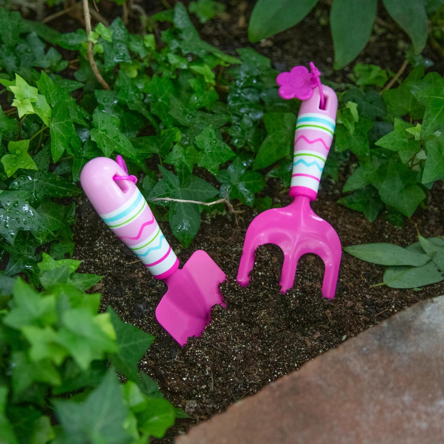 imageMelissa ampamp Doug Pretty Petals Cultivator ampamp Trowel Set