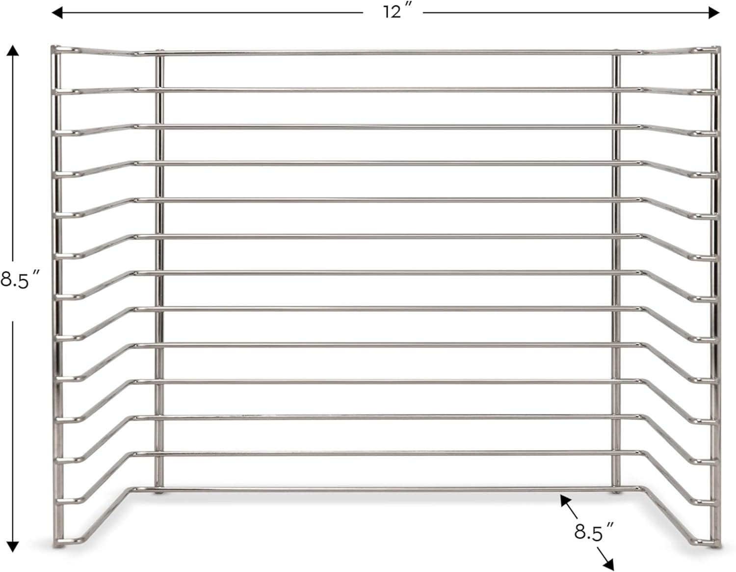 imageMelissa ampamp Doug Puzzle Storage Rack  Wire Rack Holds 12 PuzzlesSingle Fit