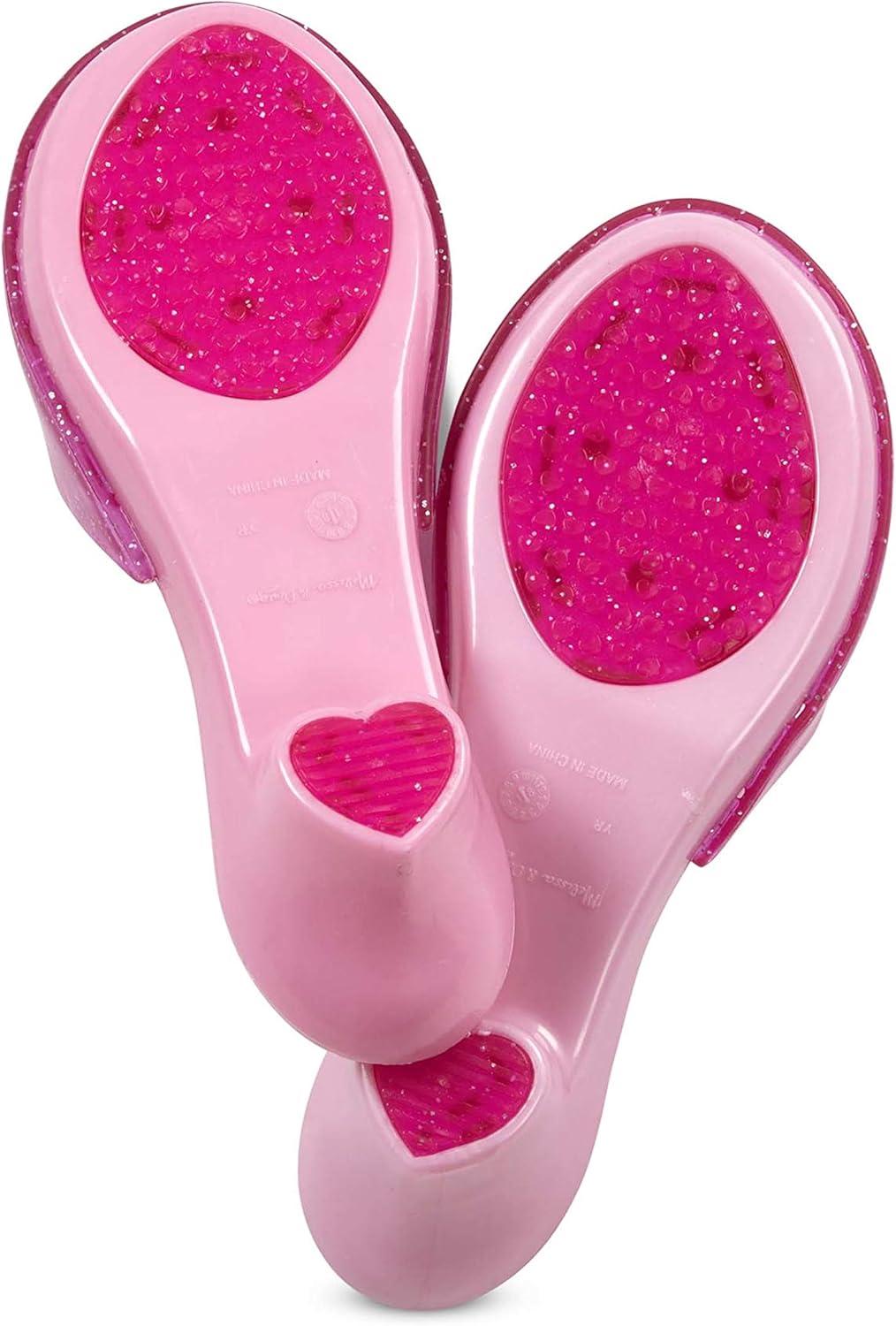 imageMelissa ampamp Doug Role Play Collection  Step in Style DressUp Shoes Set 4 Pairs Multicolored 11quot x 12quot x 45quot Packaged