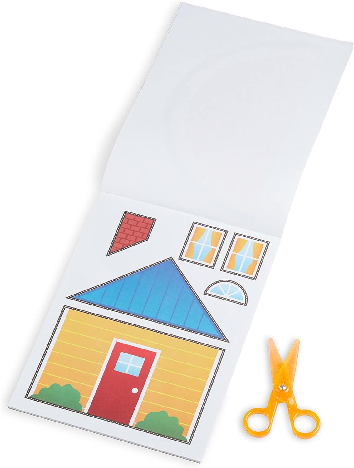 imageMelissa ampamp Doug Scissor Skills Activity Book With Pair of ChildSafe Scissors 20 Pages  FSC Certified