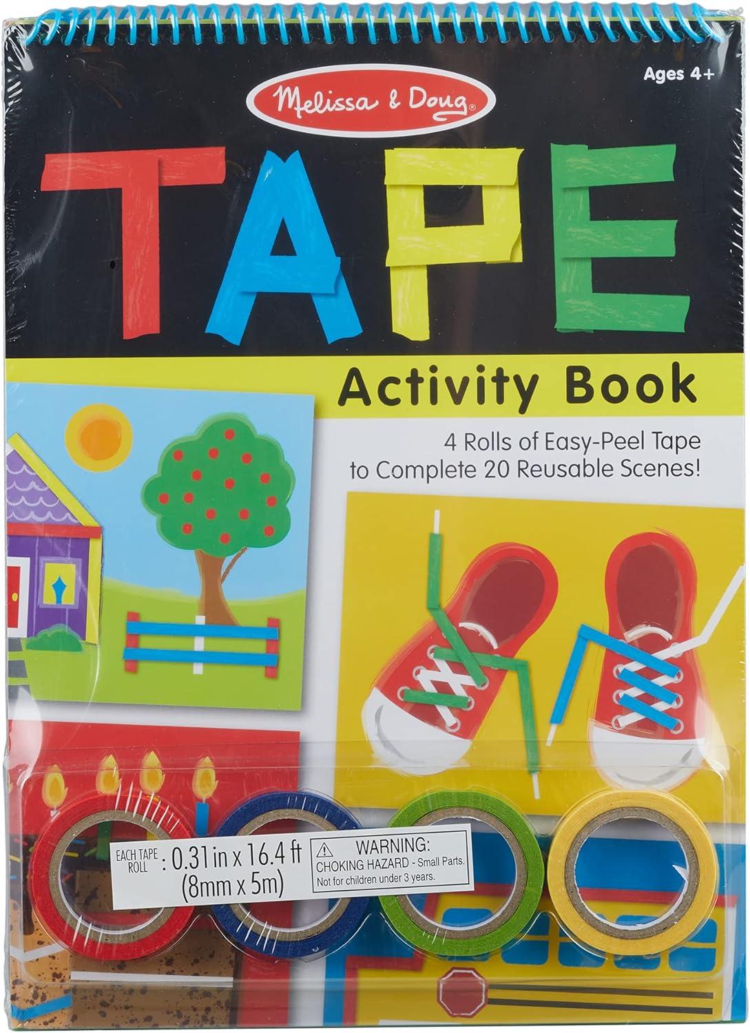 imageMelissa ampamp Doug Scissor Skills and Tape Activity Books Set