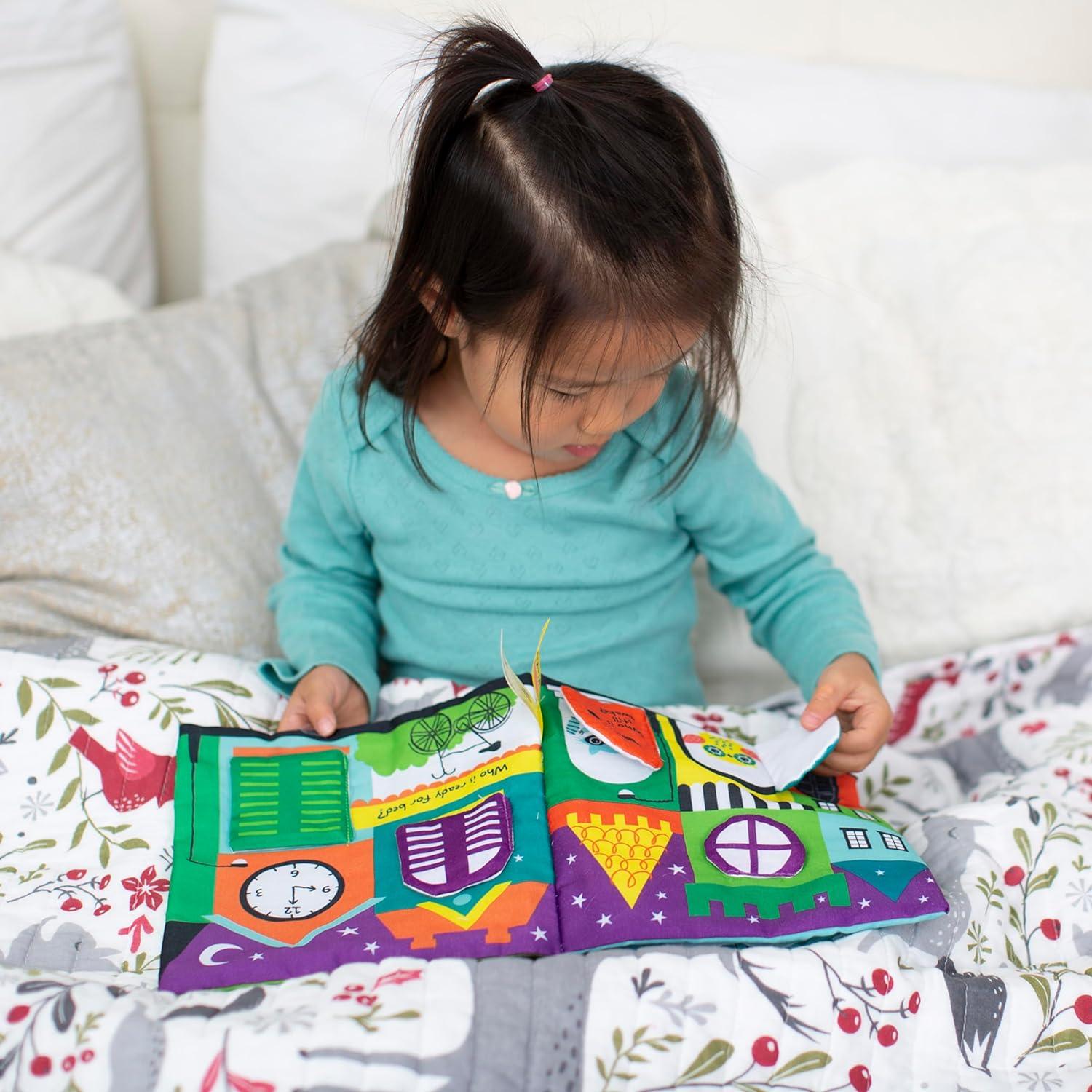 imageMelissa ampamp Doug Soft Activity Baby Book  The Wonderful World of Peekaboo Lift The Flap Busy Book for Toddlers Sensory Toys for Babies and Toddlers