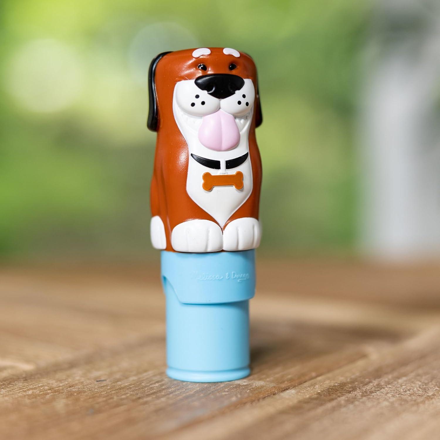 imageMelissa ampamp Doug Sticker Wow 24Page Activity Pad and Sticker Stamper 300 Stickers Arts and Crafts Fidget Toy Collectible Character  Dog  for Kids Ages 3  FSC CertifiedDog
