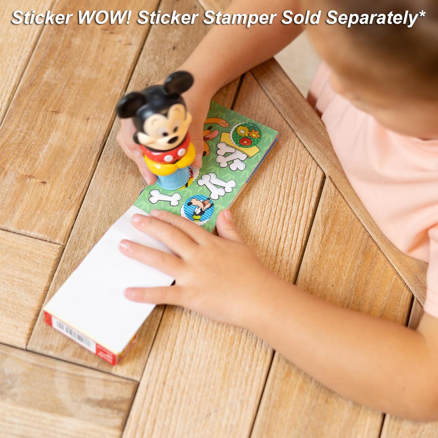 imageMelissa ampamp Doug Sticker Wow Disney Minnie Mouse Bundle 24Page Activity Book Refillable Sticker Stamper Mini Pad 500 Stickers Arts and Crafts for Kids Ages 3Disney Refill