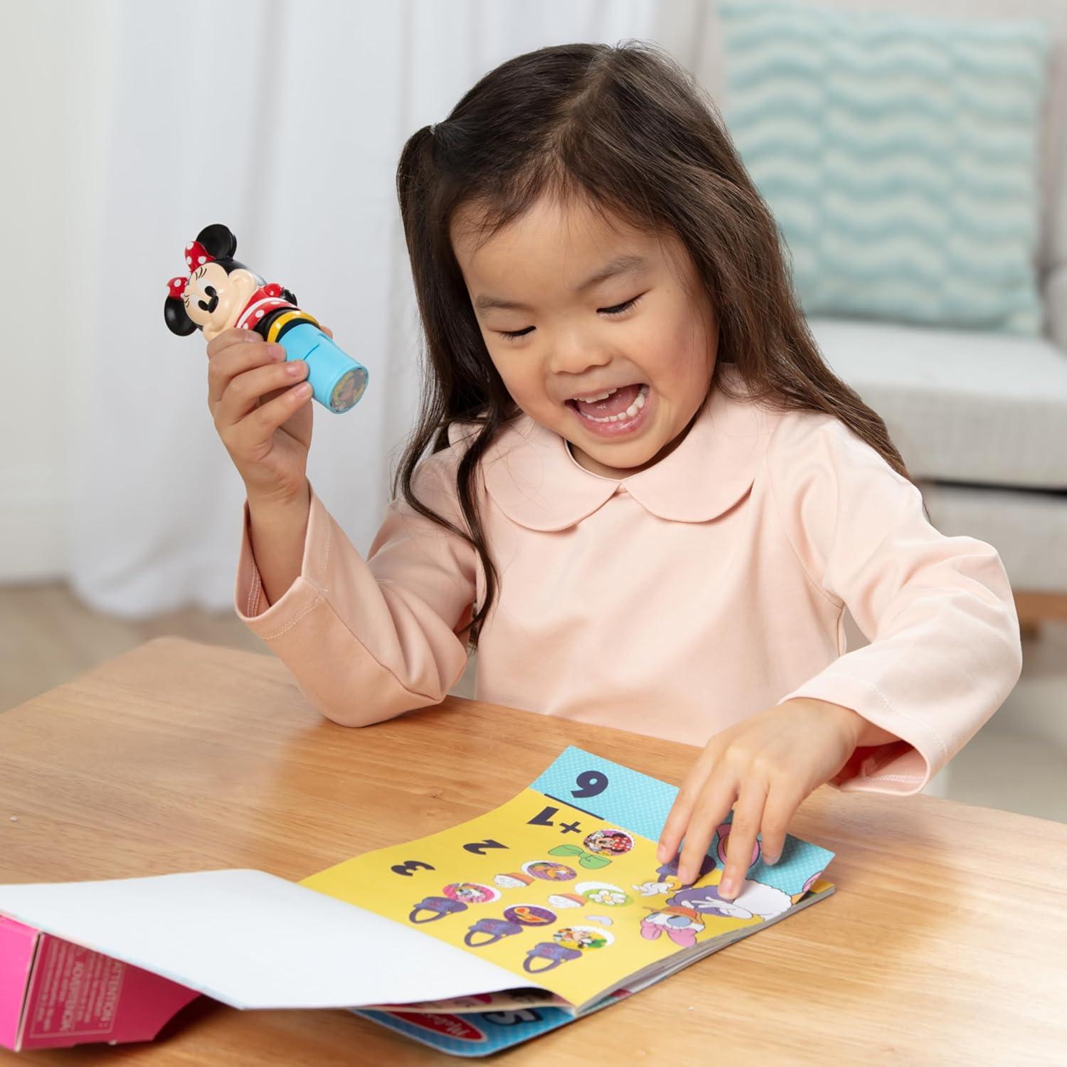 imageMelissa ampamp Doug Sticker Wow Disney Minnie Mouse Bundle 24Page Activity Book Refillable Sticker Stamper Mini Pad 500 Stickers Arts and Crafts for Kids Ages 3Minnie Mouse Bundle
