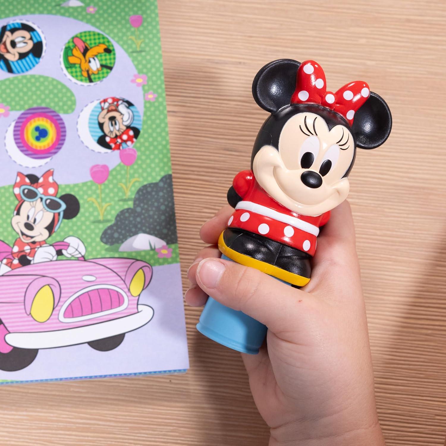 imageMelissa ampamp Doug Sticker Wow Disney Minnie Mouse Bundle 24Page Activity Book Refillable Sticker Stamper Mini Pad 500 Stickers Arts and Crafts for Kids Ages 3Minnie Mouse Bundle