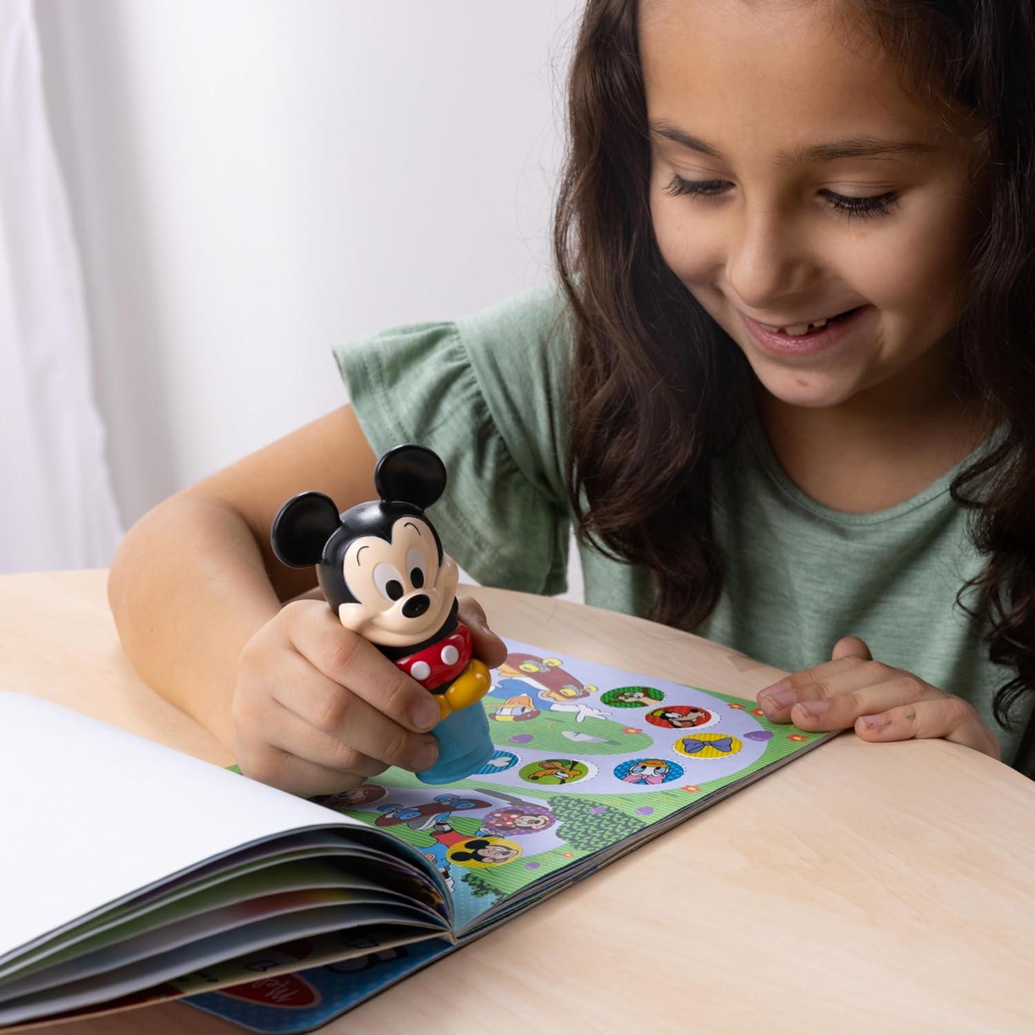 imageMelissa ampamp Doug Sticker Wow Disney Minnie Mouse Bundle 24Page Activity Book Refillable Sticker Stamper Mini Pad 500 Stickers Arts and Crafts for Kids Ages 3Mickey Mouse