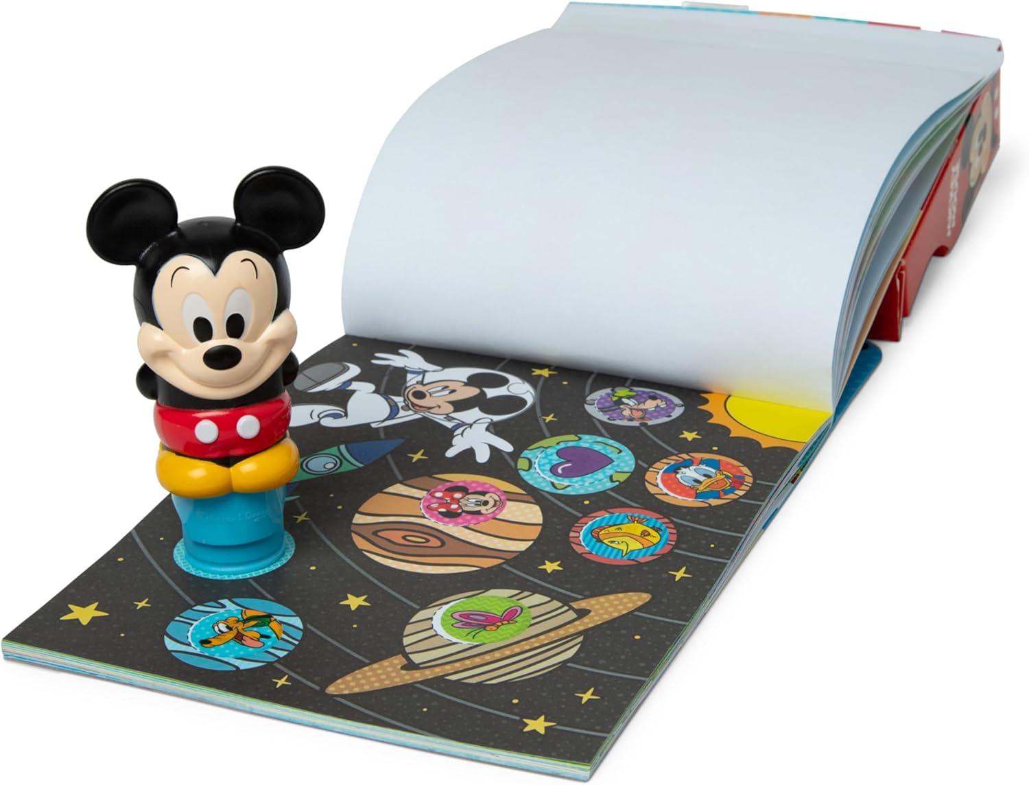 imageMelissa ampamp Doug Sticker Wow Disney Minnie Mouse Bundle 24Page Activity Book Refillable Sticker Stamper Mini Pad 500 Stickers Arts and Crafts for Kids Ages 3Mickey Mouse