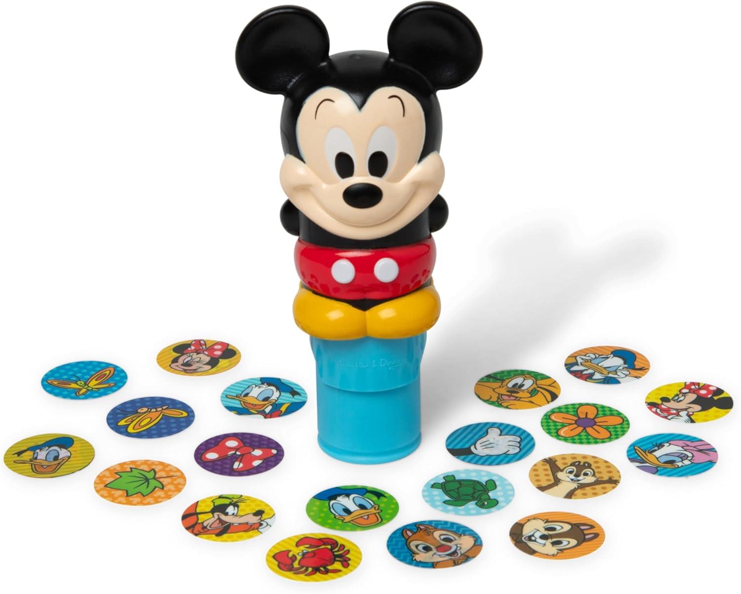 imageMelissa ampamp Doug Sticker Wow Disney Minnie Mouse Bundle 24Page Activity Book Refillable Sticker Stamper Mini Pad 500 Stickers Arts and Crafts for Kids Ages 3Mickey Mouse