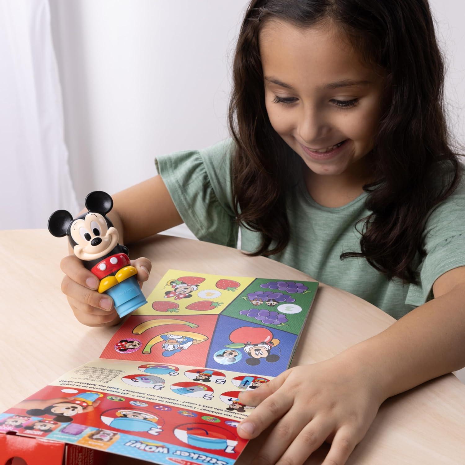imageMelissa ampamp Doug Sticker Wow Disney Minnie Mouse Bundle 24Page Activity Book Refillable Sticker Stamper Mini Pad 500 Stickers Arts and Crafts for Kids Ages 3Mickey Mouse Bundle
