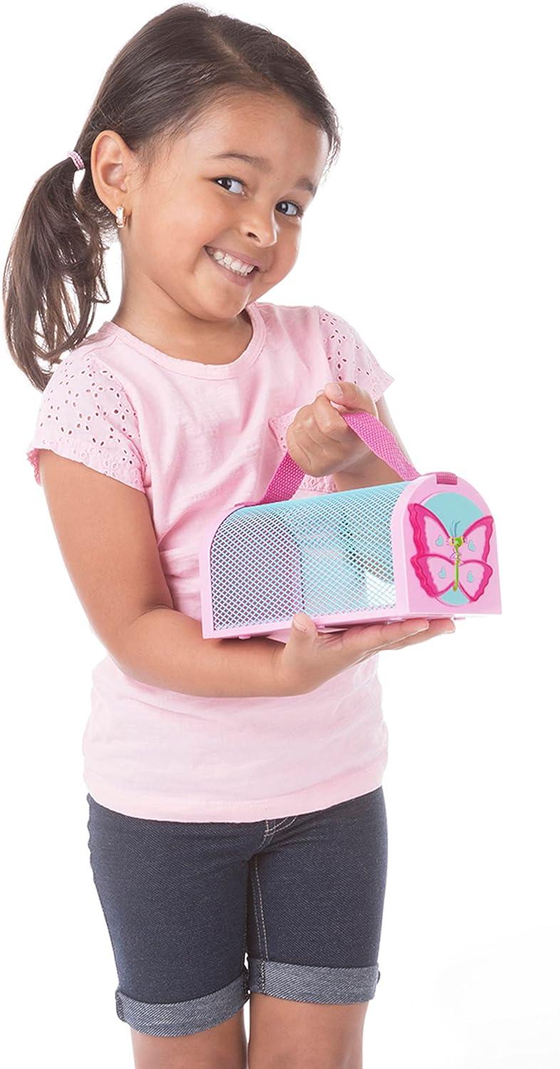 imageMelissa ampamp Doug Sunny Patch Cutie Pie Butterfly Bug House Toy with Carrying Handle and EasyAccess DoorOne Size