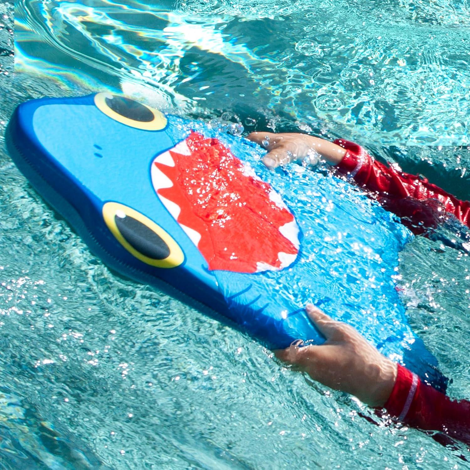 imageMelissa ampamp Doug Sunny Patch Dolphin and Shark Kickboards  LearntoSwim Pool Toys Set of 2