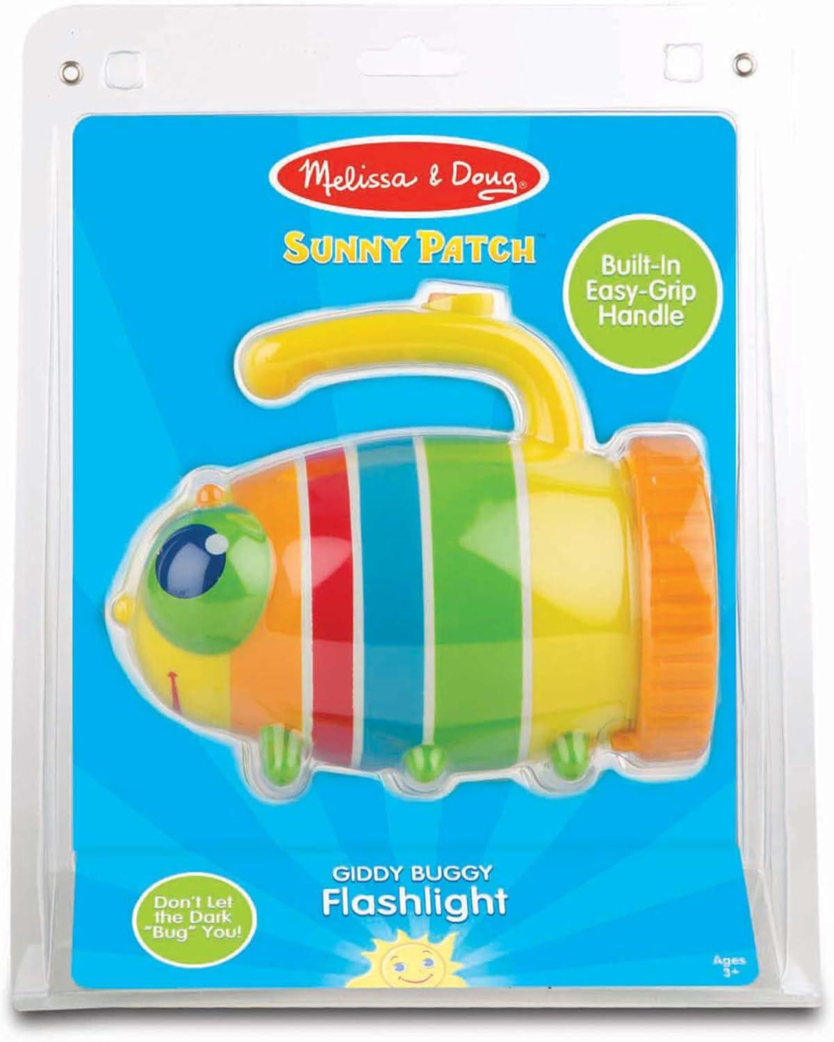 imageMelissa ampamp Doug Sunny Patch Giddy Buggy Flashlight with EasyGrip Handle