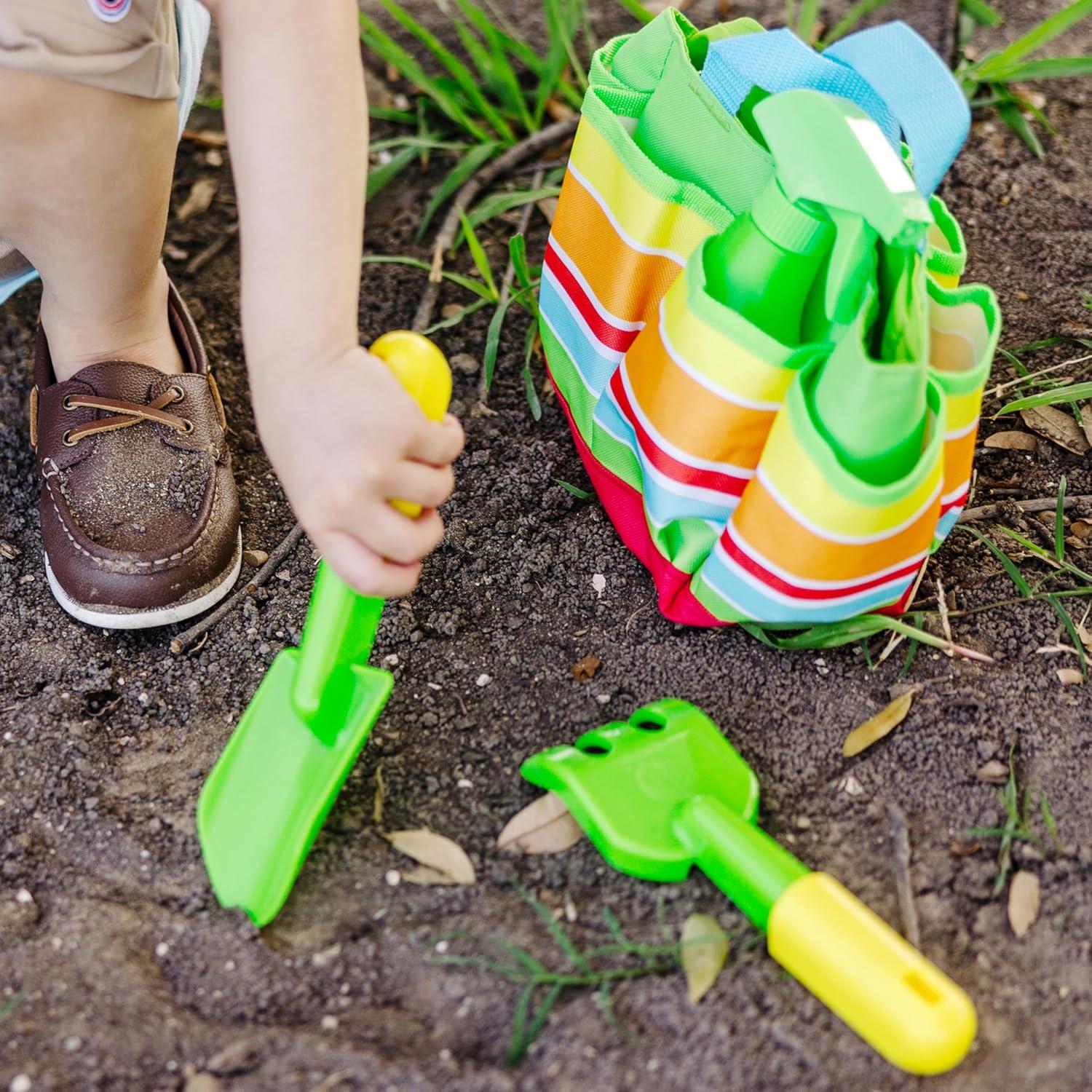 imageMelissa ampamp Doug Sunny Patch Giddy Buggy Toy Gardening Tote Set with Tools945 x 71 x 67