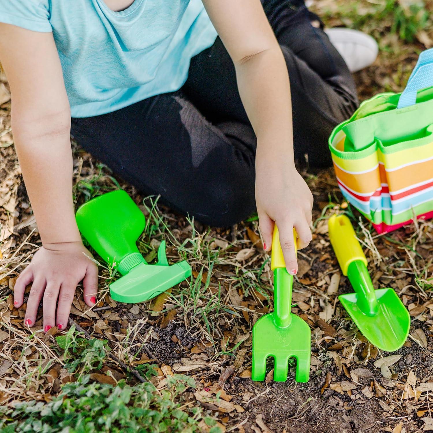 imageMelissa ampamp Doug Sunny Patch Giddy Buggy Toy Gardening Tote Set with Tools945 x 71 x 67
