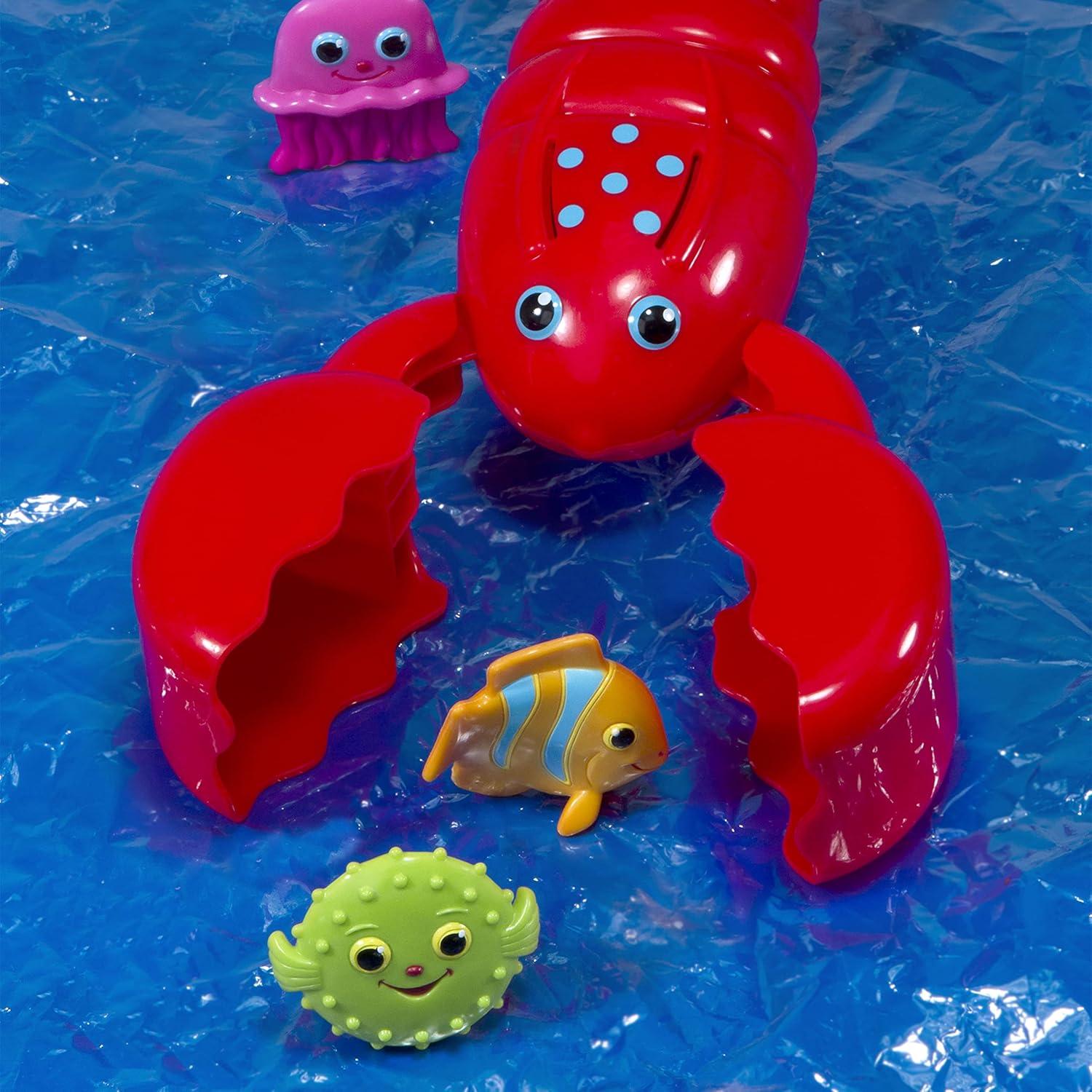 imageMelissa ampamp Doug Sunny Patch Louie Lobster Claw Catcher  GrabandSqueeze Pool Toy
