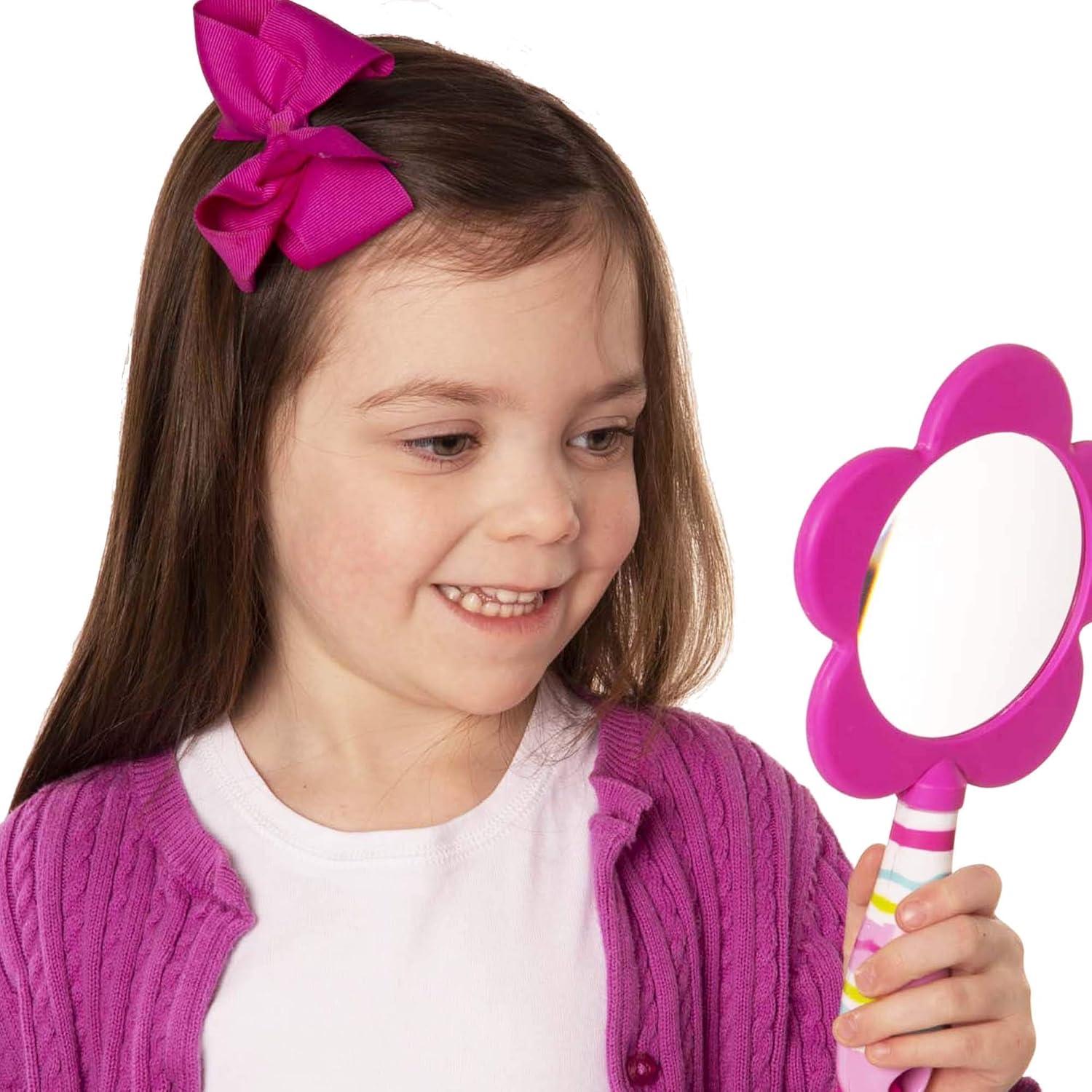 imageMelissa ampamp Doug Sunny Patch Pretty Petals Flower Magnifying Glass with Shatterproof LensOne Size