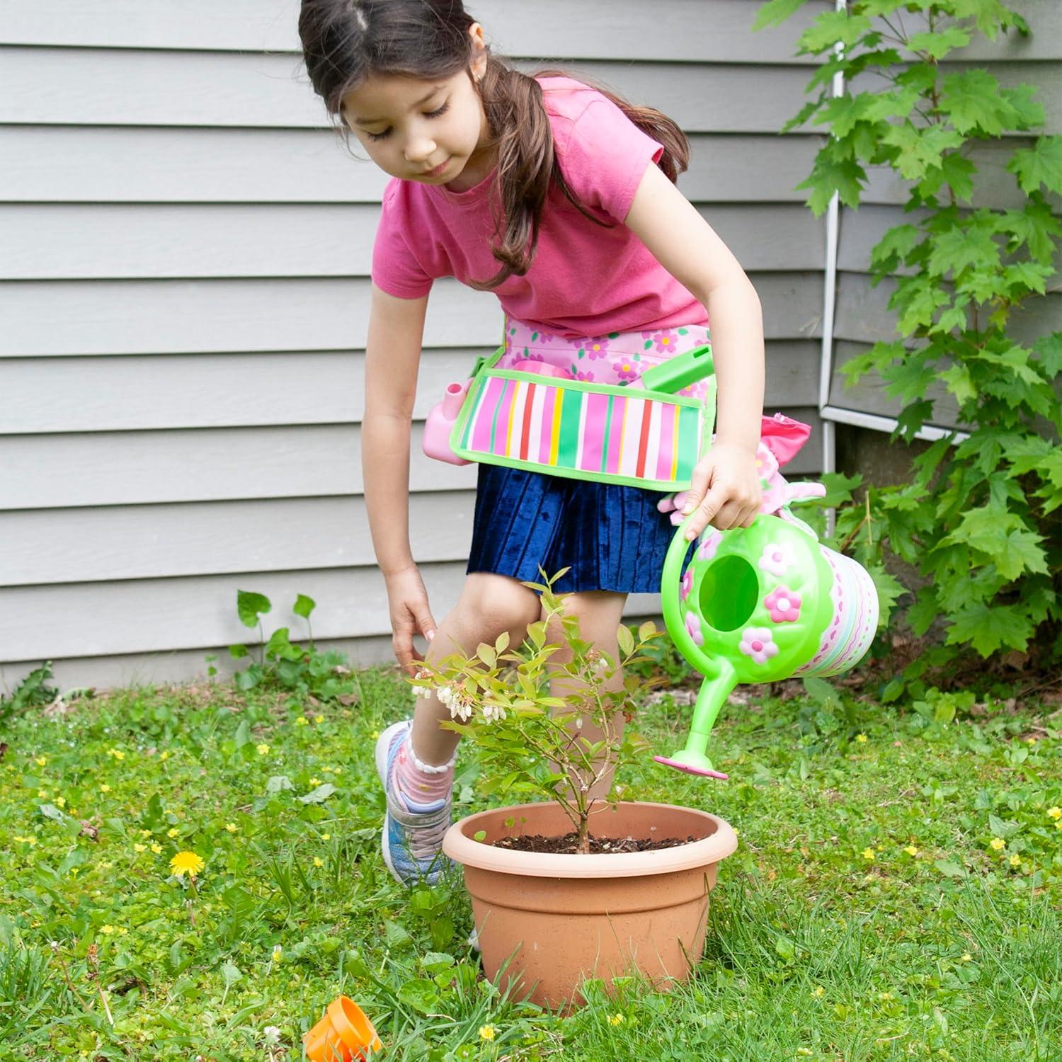 imageMelissa ampamp Doug Sunny Patch Pretty Petals Flower Watering Can  Pretend Play ToyWatering Can