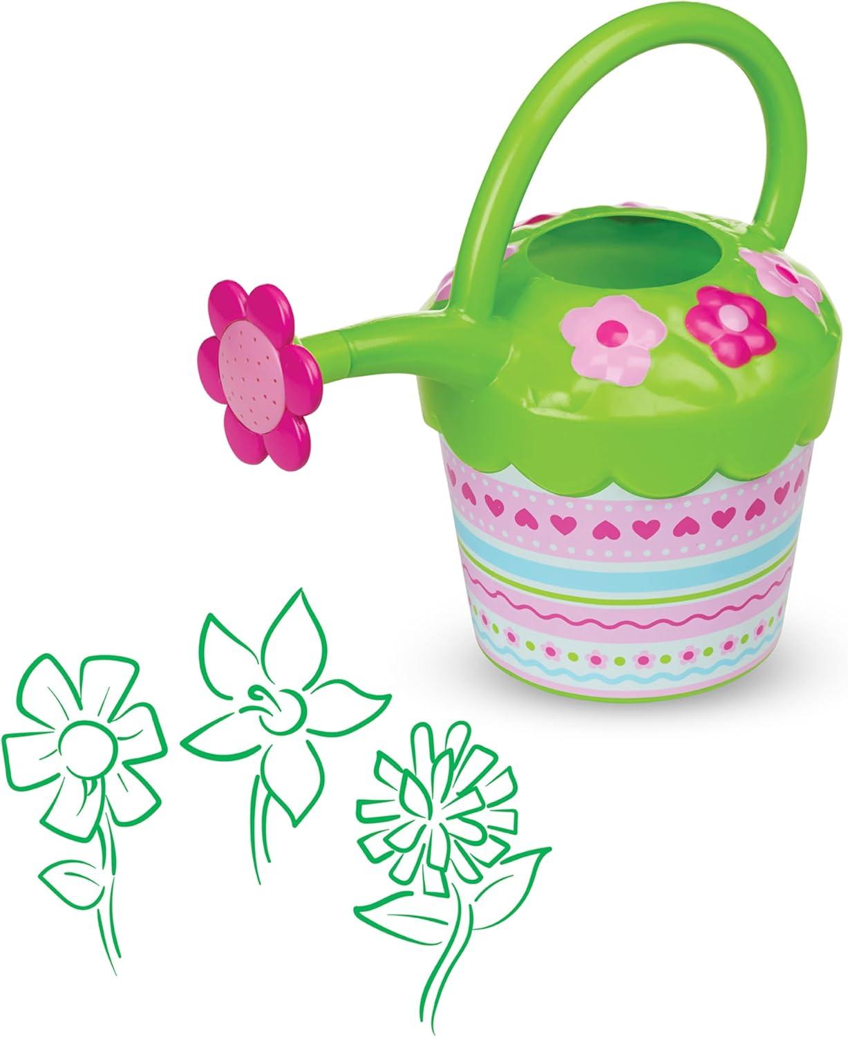 imageMelissa ampamp Doug Sunny Patch Pretty Petals Flower Watering Can  Pretend Play ToyWatering Can