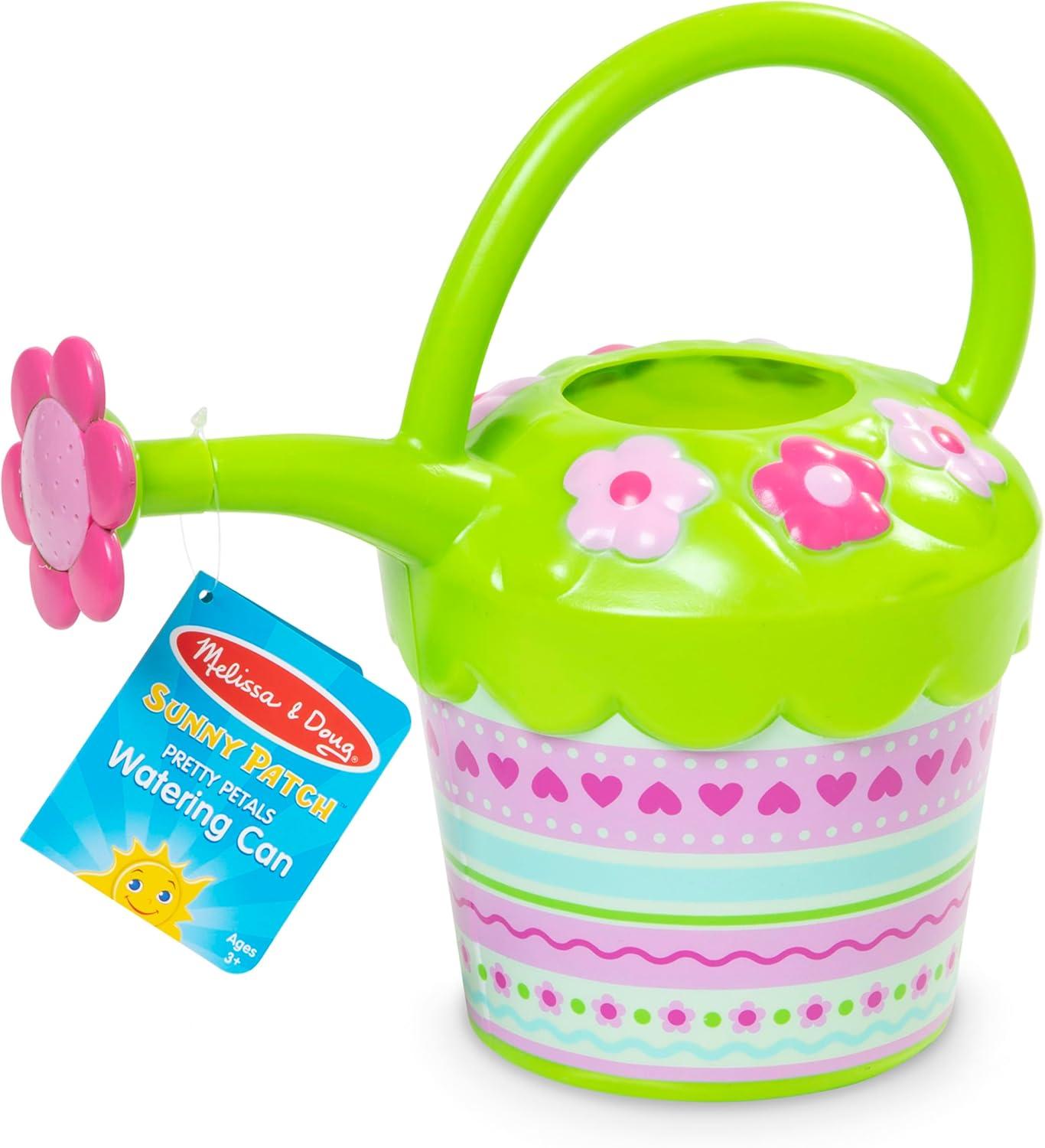 imageMelissa ampamp Doug Sunny Patch Pretty Petals Flower Watering Can  Pretend Play ToyWatering Can