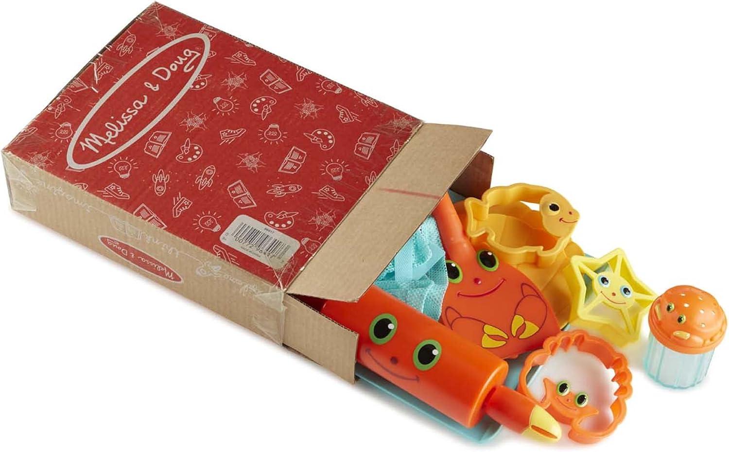 imageMelissa ampamp Doug Sunny Patch Seaside Sidekicks Sand CookieBaking Set FFPFrustrationFree Packaging