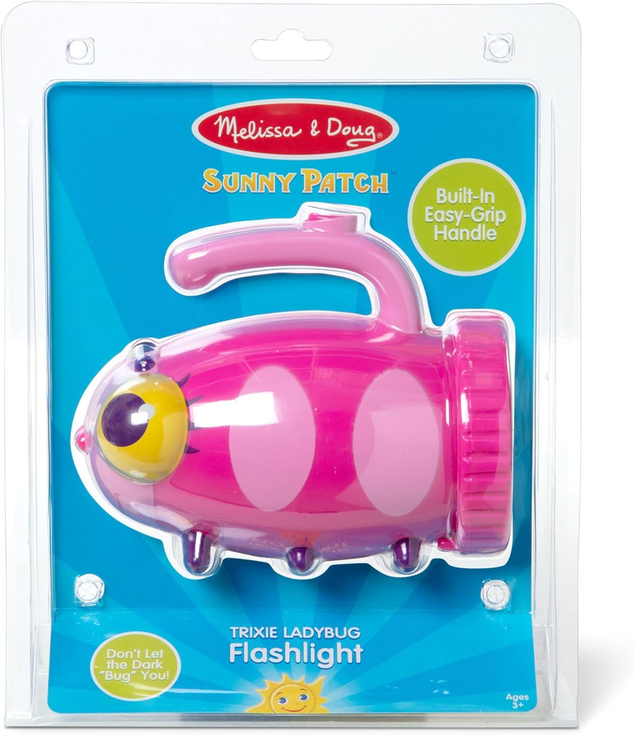 imageMelissa ampamp Doug Sunny Patch Trixie Ladybug Flashlight With EasyGrip Handle
