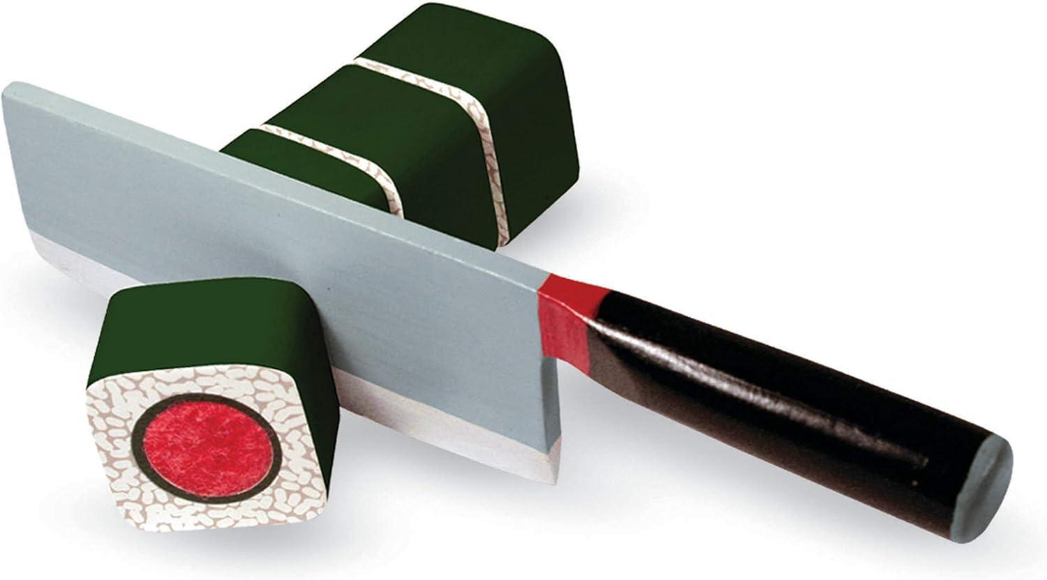 imageMelissa ampamp Doug Sushi Slicing Wooden Play Food Set