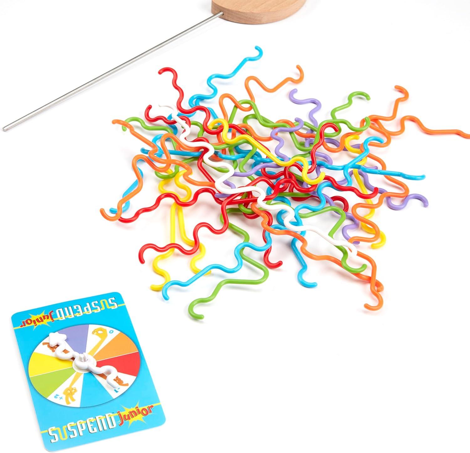 imageMelissa ampamp Doug Suspend Junior Family Game 31 pcs Games for a Family Game Night Quick Games for 14 Players Ages 8