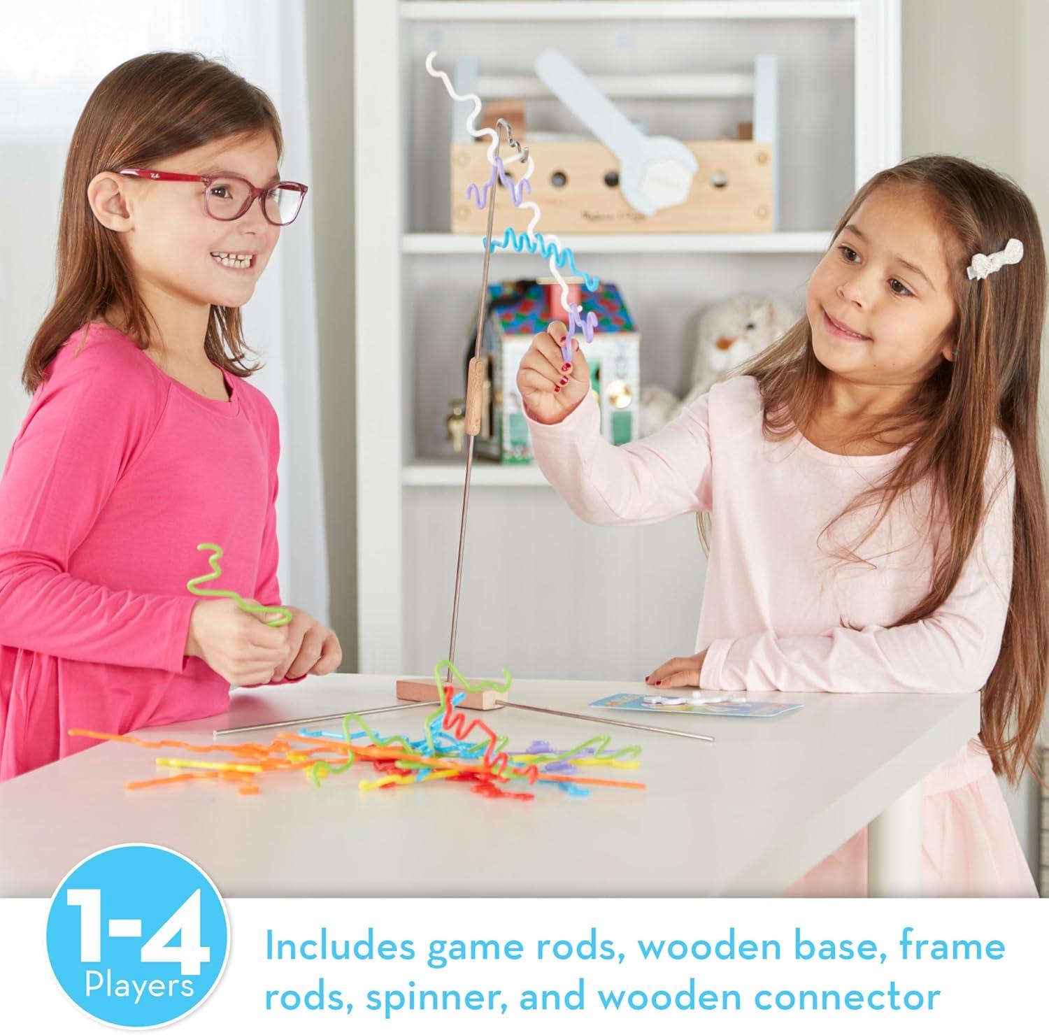 imageMelissa ampamp Doug Suspend Junior Family Game 31 pcs Games for a Family Game Night Quick Games for 14 Players Ages 8