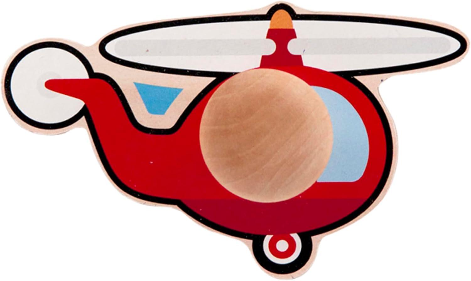 imageMelissa ampamp Doug Vehicle Jumbo Knob Puzzle Wooden Peg Puzzle for Toddlers Educational Toy for Shape Recognition and Fine Motor Skills Ages 1