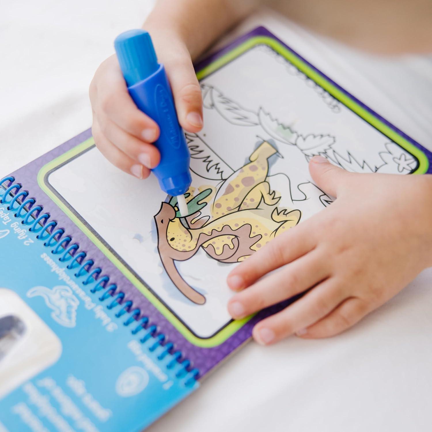 imageMelissa ampamp Doug Water Wow  Water Reveal Pad Bundle  Farm Safari ampamp Under The SeaBundle Dinosaur  Adventure  Animals