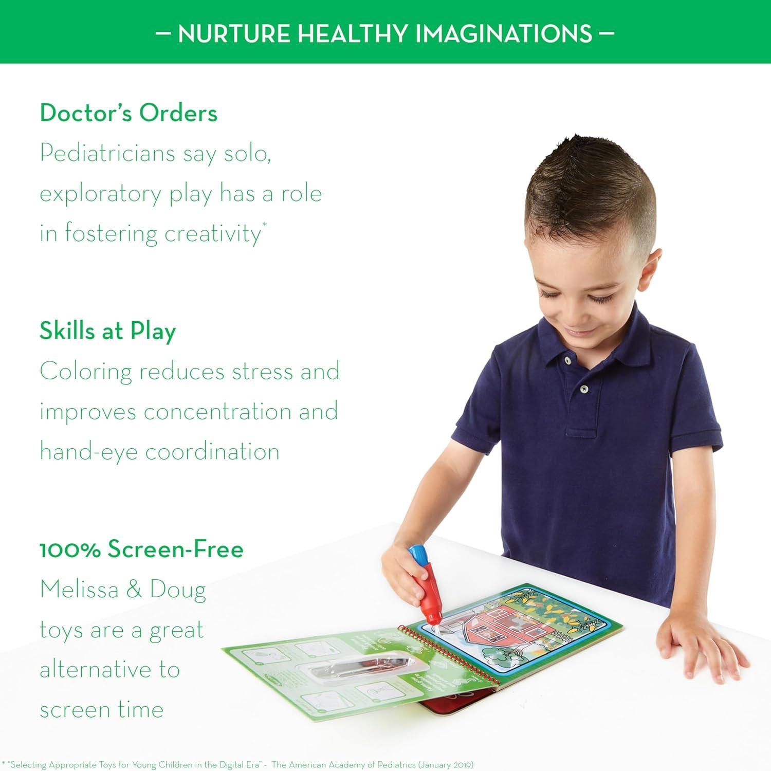 imageMelissa ampamp Doug Water Wow  Water Reveal Pad Bundle  Farm Safari ampamp Under The SeaBundle Farm  Safari  Under The Sea