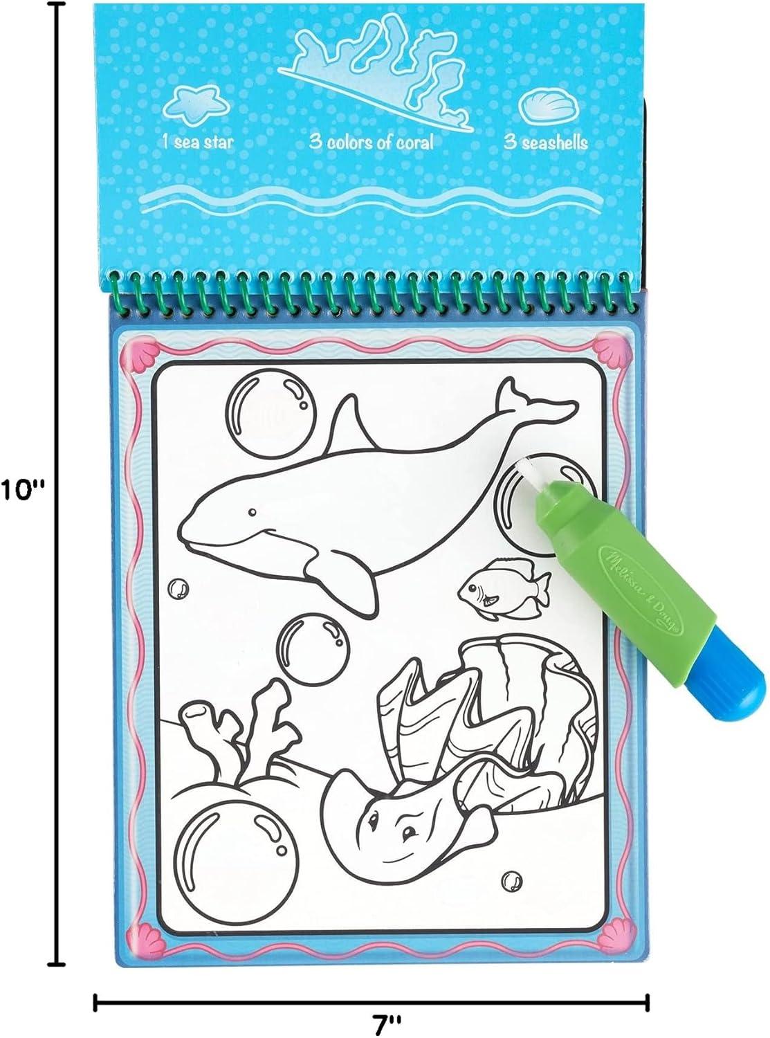 imageMelissa ampamp Doug Water Wow  Water Reveal Pad Bundle  Farm Safari ampamp Under The SeaBundle Farm  Safari  Under The Sea
