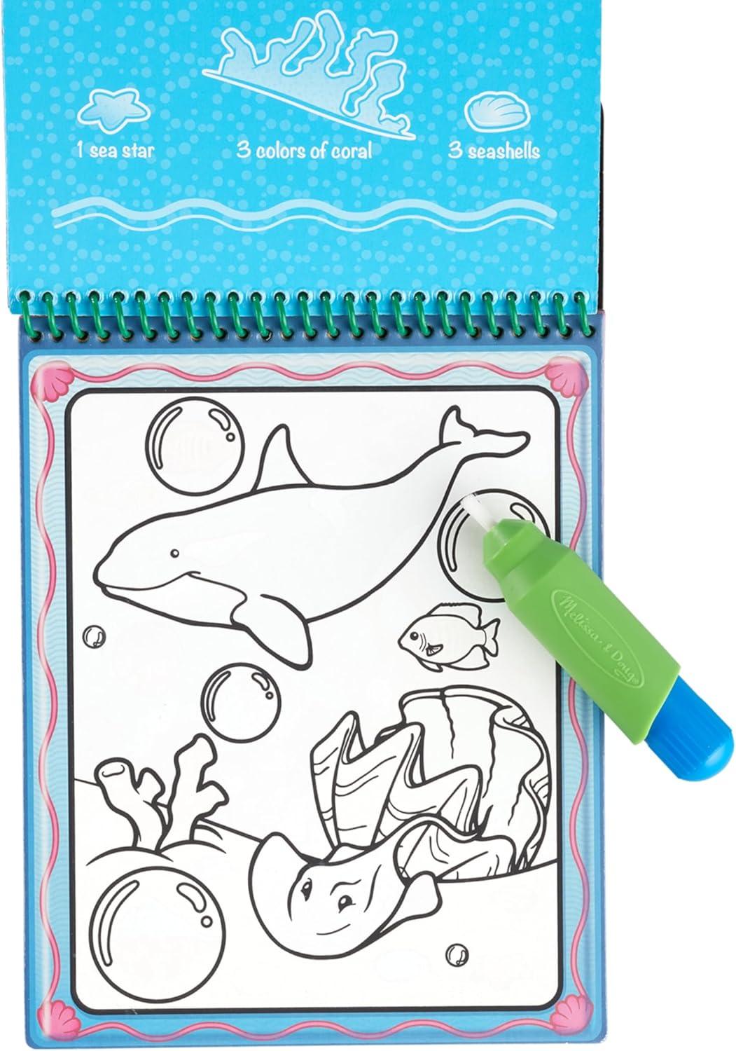 imageMelissa ampamp Doug Water Wow  Water Reveal Pad Bundle  Farm Safari ampamp Under The SeaBundle Farm  Safari  Under The Sea