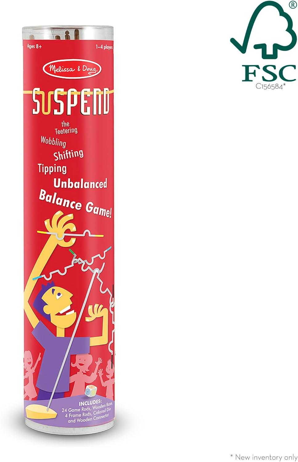 imageSpin Master Games Suspend A Balancing Family Game of Tricky Hangs ampamp Steady Hands