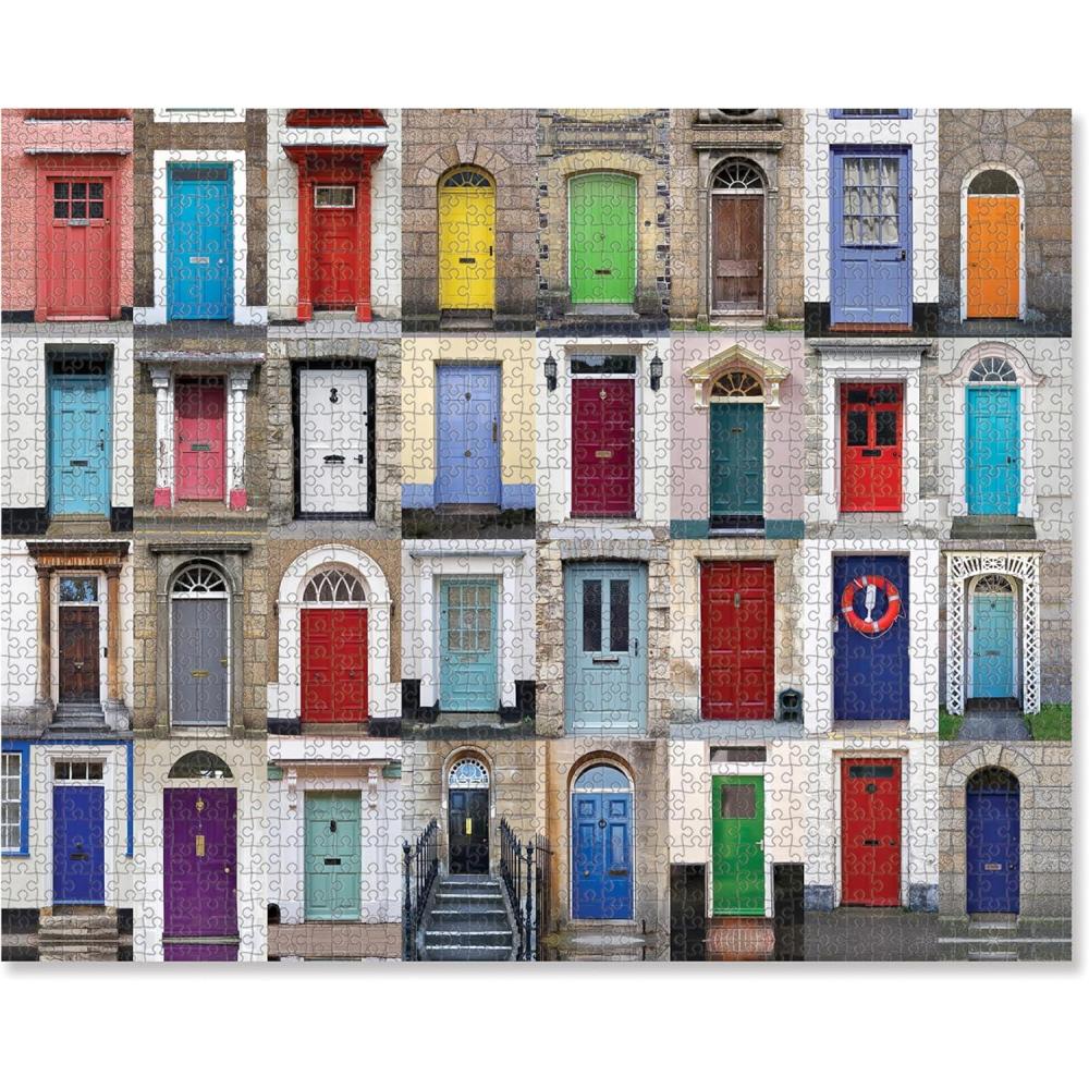 imageMelissa ampamp Doug 1000Piece Knock Knock Doorways Jigsaw Puzzle 29 x 23 inches